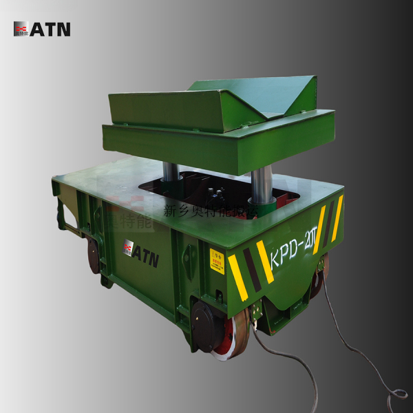 轨道液压升降平板车